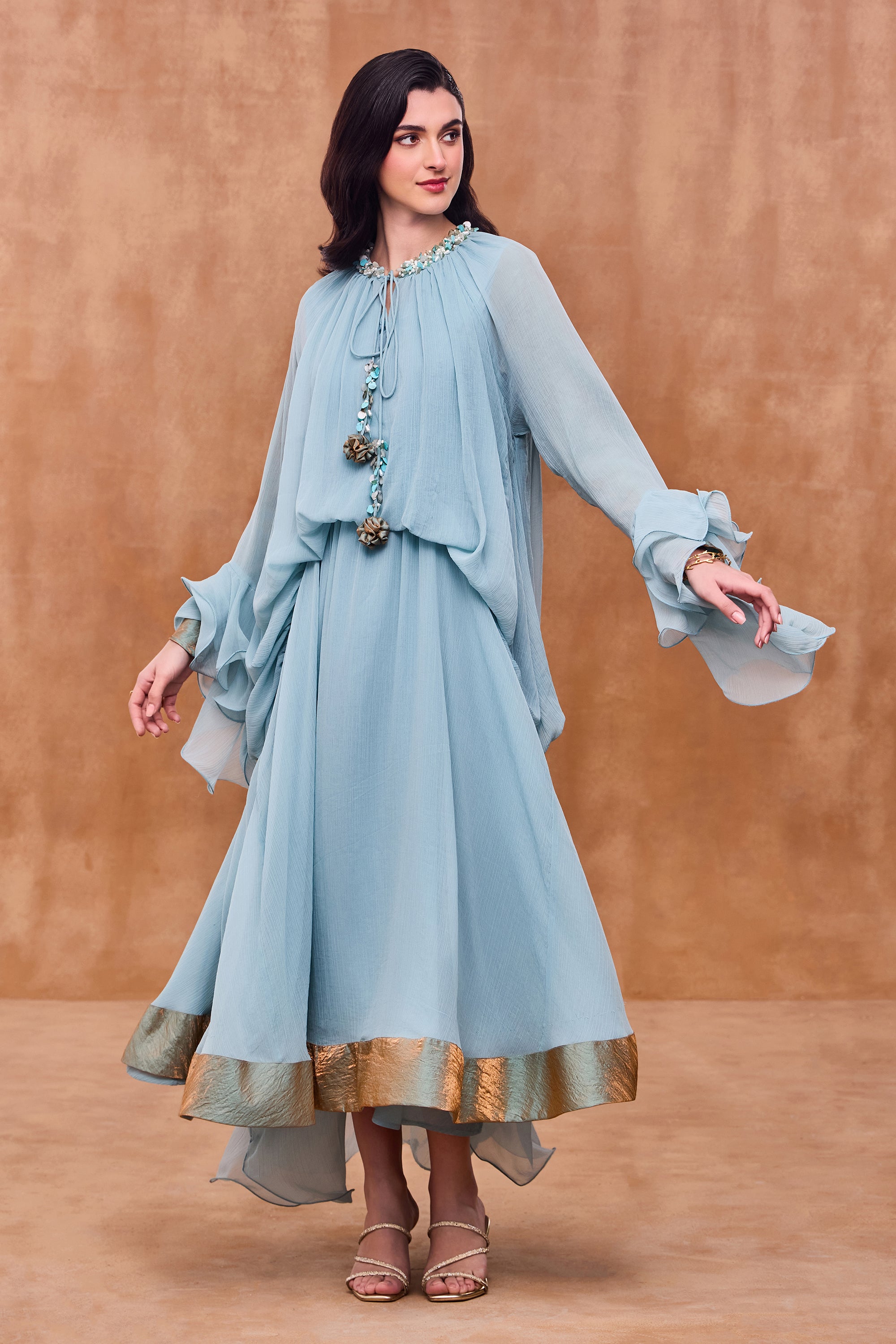 Serisse Embellished Jalabiya