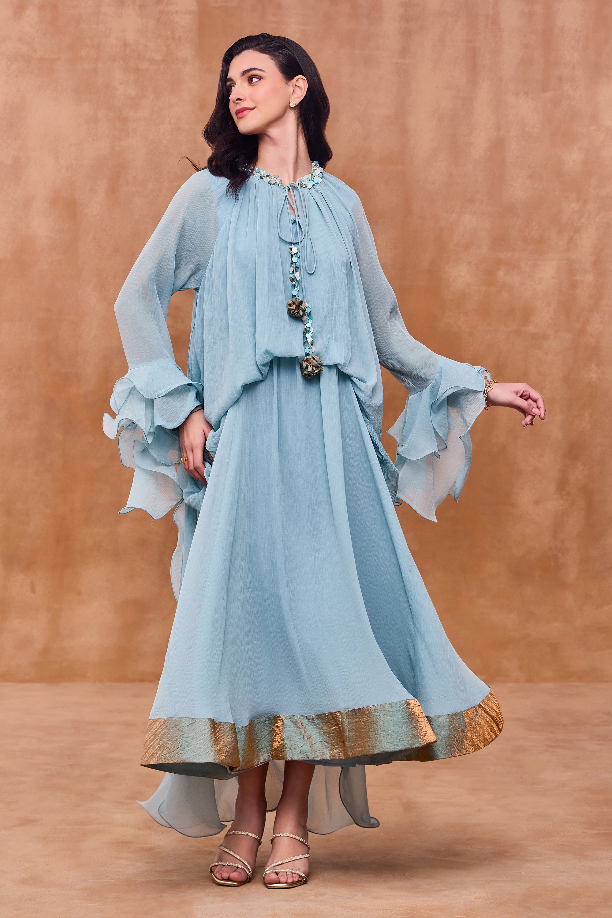 Serisse Embellished Jalabiya