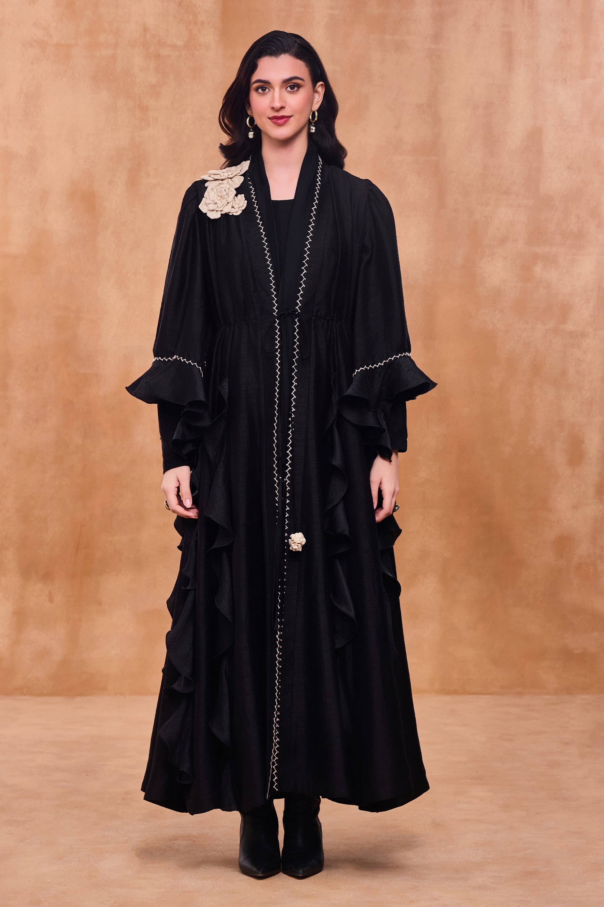 Zerrina Embroidered Abaya