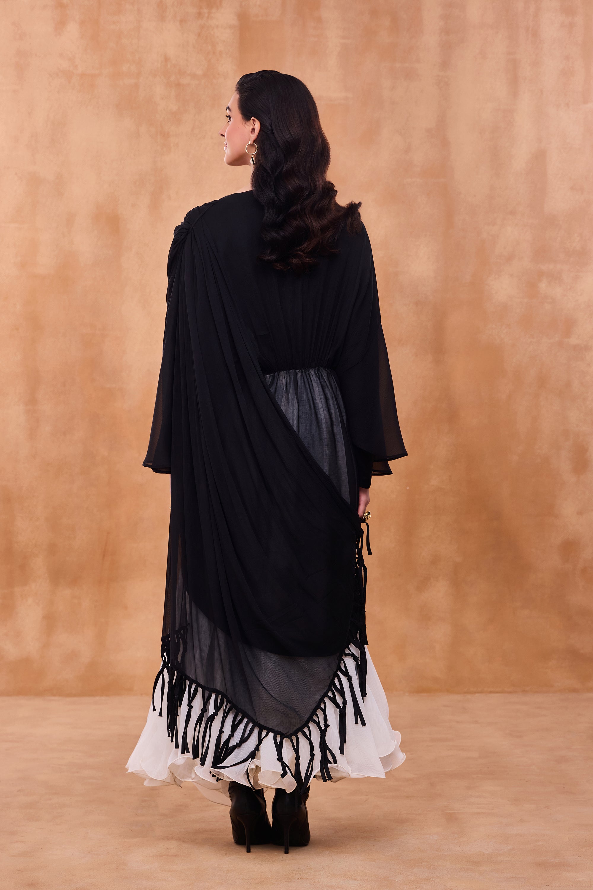 Delonna Draped Kaftan