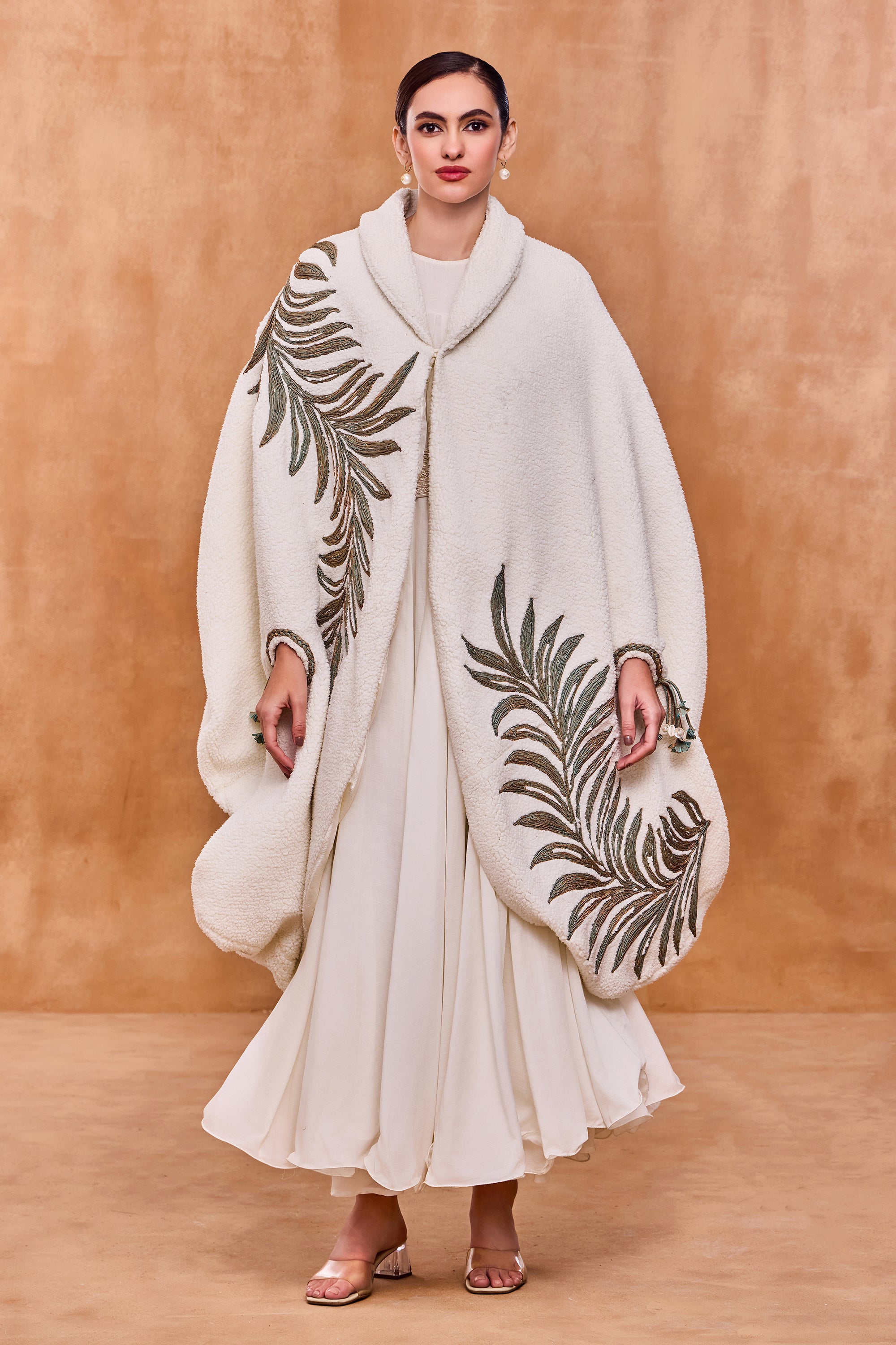 Danisse Embroidered Cape