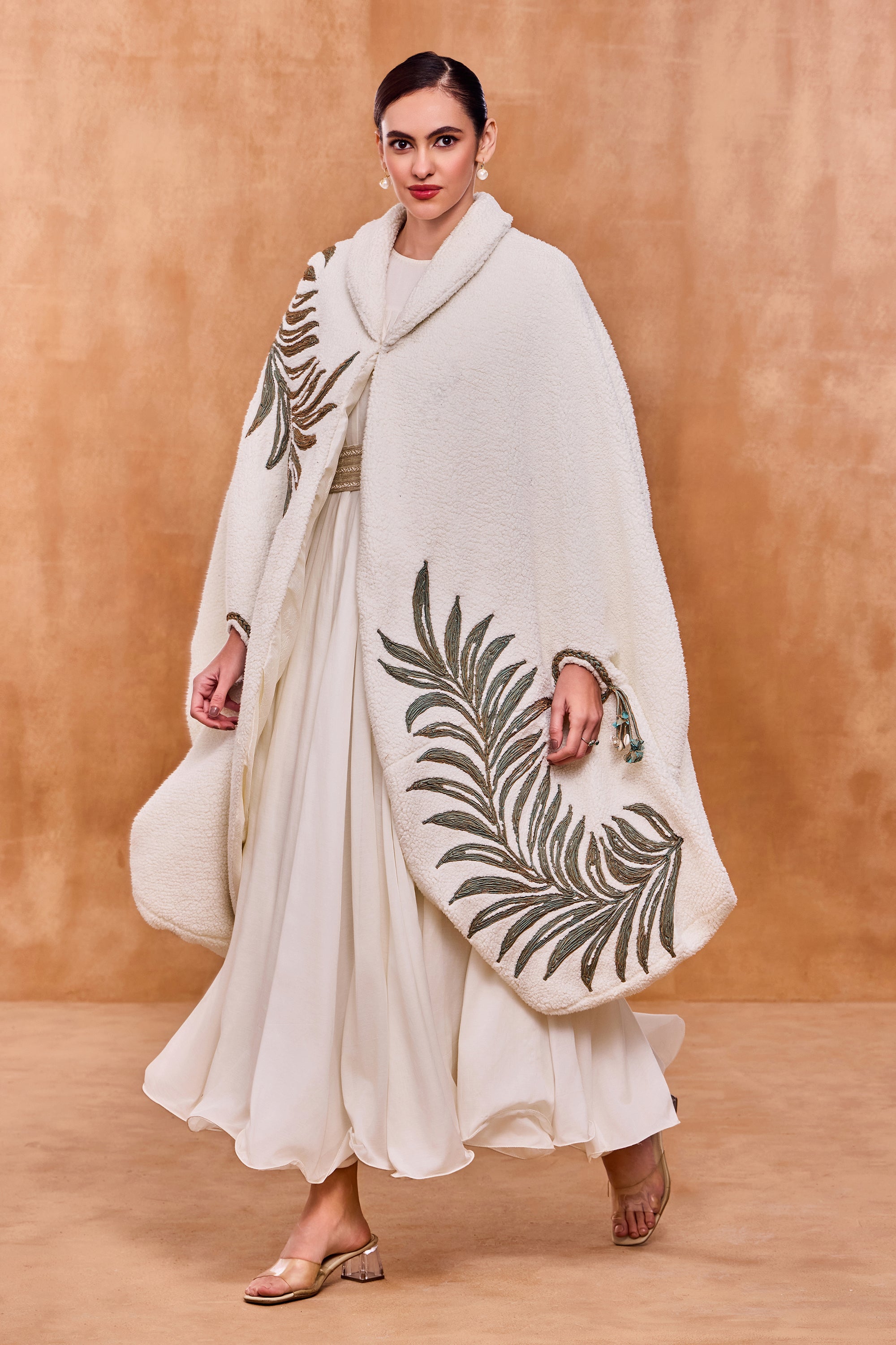 Danisse Embroidered Cape