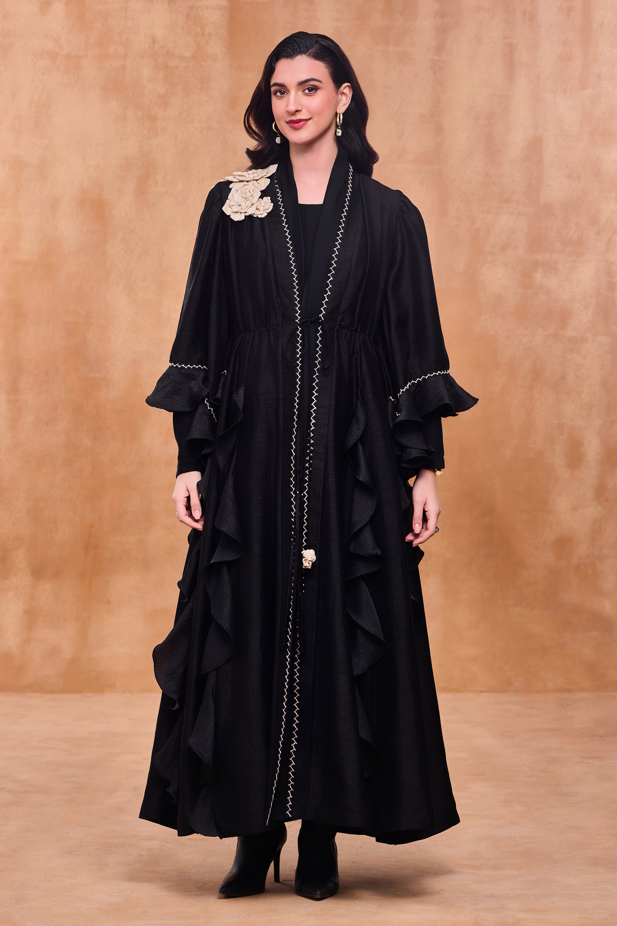 Zerrina Embroidered Abaya