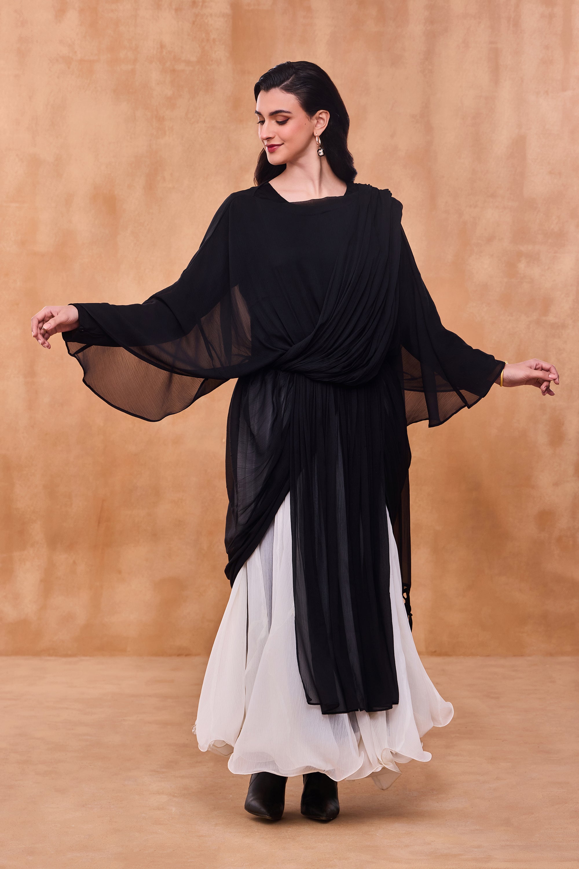 Delonna Draped Kaftan