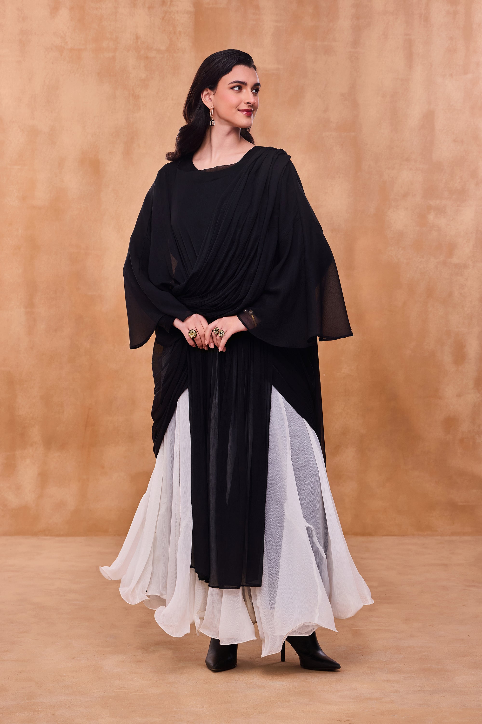 Delonna Draped Kaftan